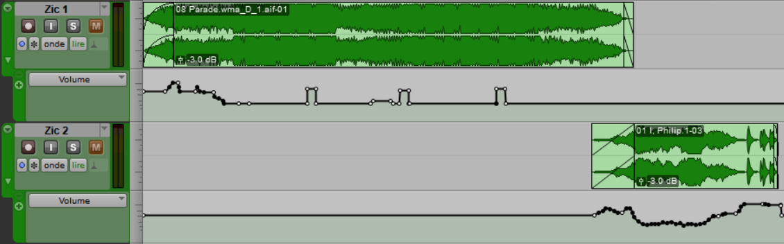Automations musiques